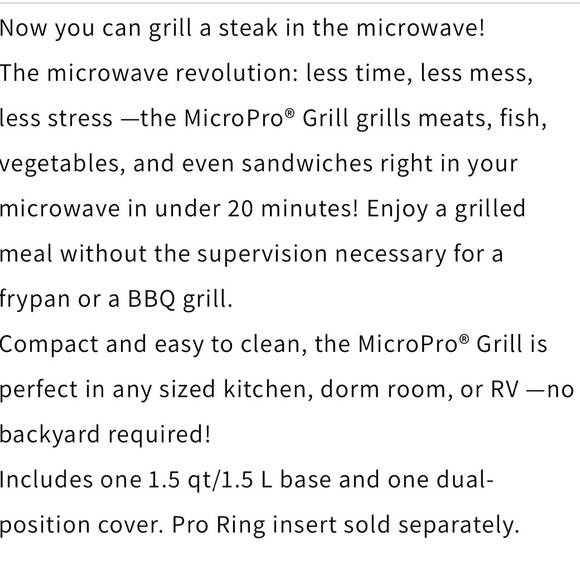 Tupperware: Micropro Grill - Picture 4 of 5